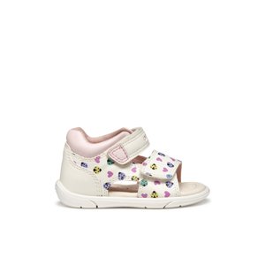 Βρεφικά Παπούτσια Geox Sandal Zapito για Κορίτσια White Ladybugs (Μεγέθη 20-26)