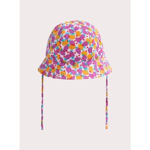 Βρεφικό Καπέλο για Κορίτσια Pink Strawberries - 2 σε 1