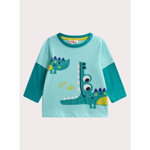 Βρεφική Μπλούζα για Αγόρια Laughing Alligator