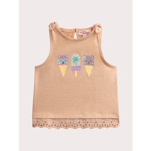 Βρεφική Μπλούζα για Κορίτσια Orange Gelato