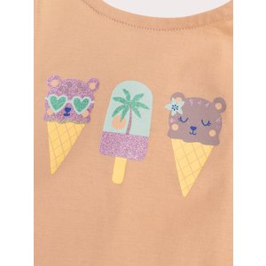 Βρεφική Μπλούζα για Κορίτσια Orange Gelato