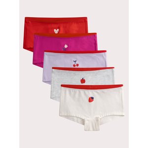 Σετ Παιδικά Εσώρουχα για Κορίτσια Red Garden 5 τμχ