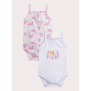 Σετ Βρεφικά Φορμάκια για Κορίτσια Jolie Fleur 2 τμχ