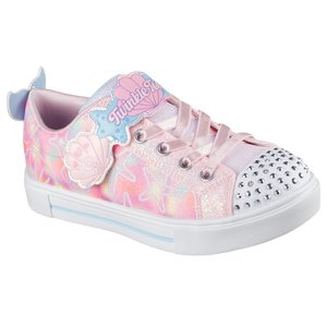 Παιδικά Παπούτσια Skechers Twinkle Toes για Κορίτσια Pink Underwater (Μεγέθη 27-35)