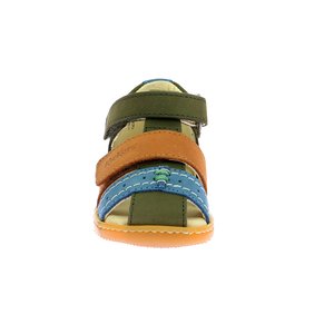 Βρεφικά Παπούτσια Kickers Kick bazar για Αγόρια Kaki camel bleu (Μεγέθη 20-26)