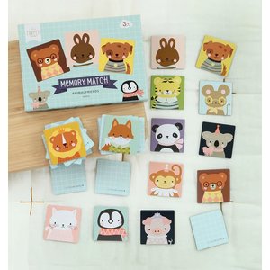 Βρεφικό Επιτραπέζιο Παιχνίδι A little Lovely Company Animal Friends για 3+ ετών