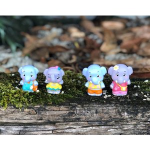 Les Klorofil: Οικογένεια Elephant 4τμχ για 18+ μηνών