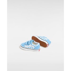 Βρεφικά Παπούτσια Vans Old Skool για Αγόρια Blue Checkerboard (Μεγέθη 20-26)
