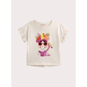 Παιδική Μπλούζα για Κορίτσια Ruffled Portrait