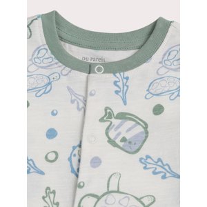 Βρεφική Πιτζάμα για Αγόρια Green Underwater