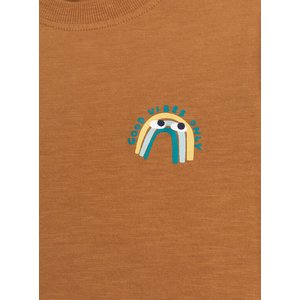 Παιδική Μπλούζα για Αγόρια Warm Brown Vibes
