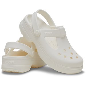 Βρεφικά Σαμπό Crocs Classic Mary Jane Clog για Κορίτσια White (Μεγέθη 22-28)