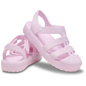Παιδικά Σανδάλια Crocs Classic Fisherman για Κορίτσια Pink (Μεγέθη 28-33)