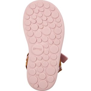 Παιδικά Σανδάλια Camper Pelotas Flota για Κορίτσια Pink/Brown (Μεγέθη 26-35)