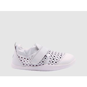 Βρεφικά Παπούτσια Bobux Step Up για Κορίτσια Xplorer Go Punch White (Μεγέθη 21-22)