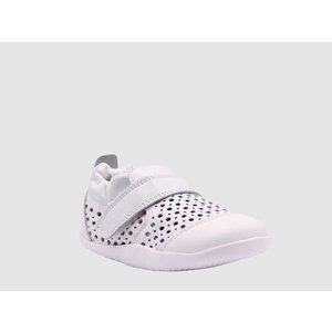 Βρεφικά Παπούτσια Bobux Step Up για Κορίτσια Xplorer Go Punch White (Μεγέθη 21-22)