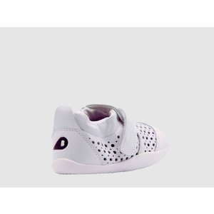 Βρεφικά Παπούτσια Bobux Step Up για Κορίτσια Xplorer Go Punch White (Μεγέθη 21-22)