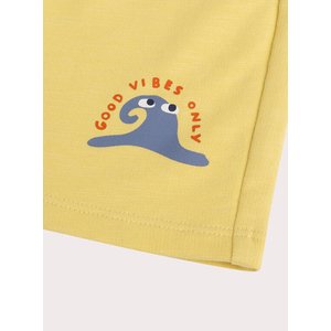 Παιδική Βερμούδα για Αγόρια Yellow Vibes