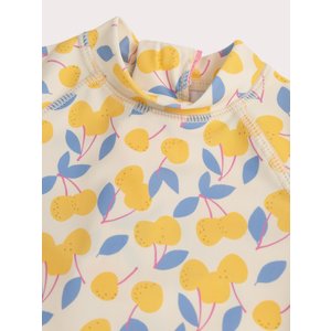 Σετ Βρεφικό Μαγιό και Αντιηλιακή Μπλούζα για Κορίτσια Lemon Print