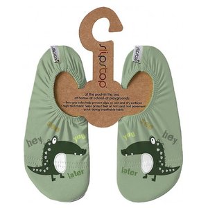 SLIPSTOP Αντιολισθητικά Παντοφλάκια Hey Crocodile