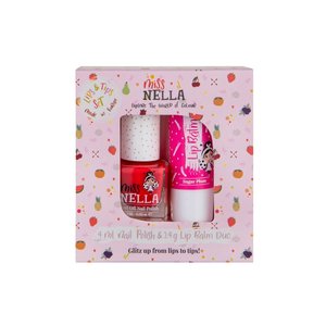 Σετ Βερνίκι Νυχιών & Lip Balm Sugar Plum Miss Nella