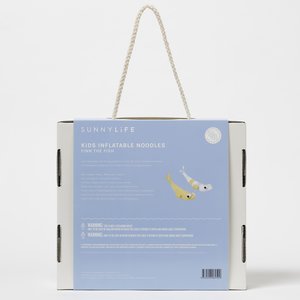 SUNNYLIFE Παιδικά μακαρόνια κολύμβησης Finn the Fish Multi 2 τμχ