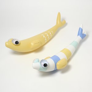 SUNNYLIFE Παιδικά μακαρόνια κολύμβησης Finn the Fish Multi 2 τμχ