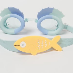 SUNNYLIFE Παιδικά Γυαλιά Κολύμβησης Finn the Fish Aqua Blue