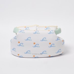 SUNNYLIFE Παιδικό Φουσκωτό Σωσίβιο Μπουφάν Sammy the Seagull Blue Wave