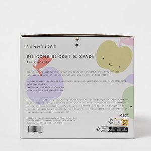 SUNNYLIFE Σετ Παιδικό Κουβαδάκι & Παιχνίδια Παραλίας Apple Sorbet Multi