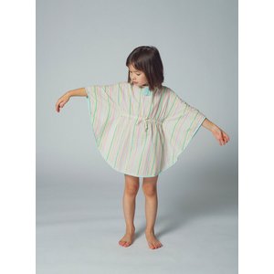 Παιδικό Πόντσο για Κορίτσια Colourful Stripes