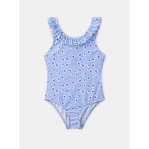 Παιδικό Ολόσωμο Μαγιό για Κορίτσια Blue Leopard