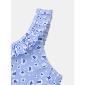 Παιδικό Ολόσωμο Μαγιό για Κορίτσια Blue Leopard