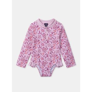 Παιδικό Ολόσωμο Μαγιό για Κορίτσια Pink Vintage Floral