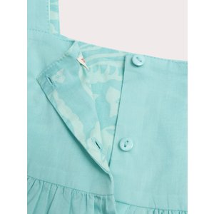 Παιδικό Φόρεμα για Κορίτσια Turquoise Print - 2 σε 1