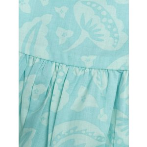Παιδικό Φόρεμα για Κορίτσια Turquoise Print - 2 σε 1