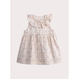 Βρεφικό Φόρεμα για Κορίτσια Floral Plaid