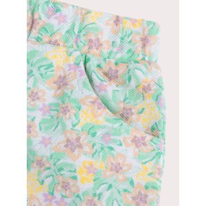 Βρεφικό Σορτς για Κορίτσια Flowered Green