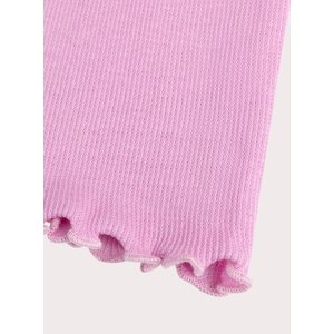 Παιδική Μπλούζα για Κορίτσια Purple Ribbed