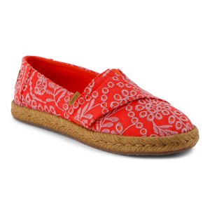 Παιδικές Εσπαντρίγιες Toms Alpargata Rope 2.0 για Κορίτσια Flame Botanical Eyelet (Μεγέθη 30-35,5)