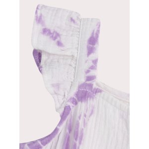 Παιδική Ολόσωμη Φόρμα για Κορίτσια Purple Tie-Dye