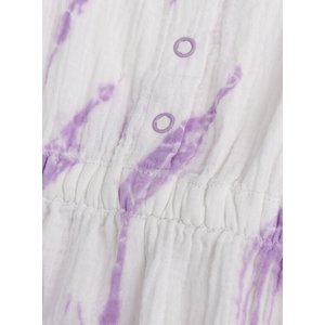 Παιδική Ολόσωμη Φόρμα για Κορίτσια Purple Tie-Dye