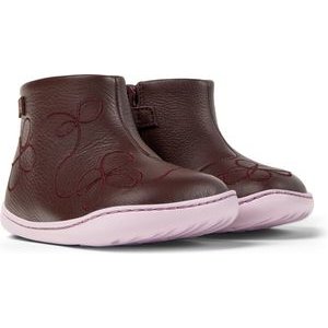 Βρεφικά Μποτάκια Camper Twins για Κορίτσια Burgundy (Μεγέθη 22-26)
