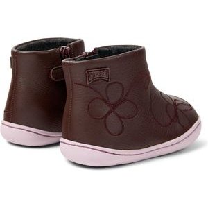 Βρεφικά Μποτάκια Camper Twins για Κορίτσια Burgundy (Μεγέθη 22-26)