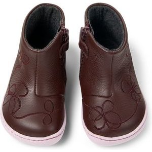 Βρεφικά Μποτάκια Camper Twins για Κορίτσια Burgundy (Μεγέθη 22-26)