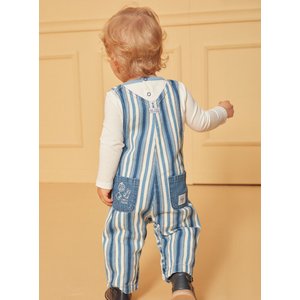 Βρεφική Σαλοπέτα για Αγόρια Blue Stripes