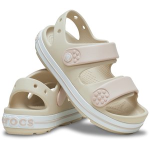 Παιδικά Σανδάλια Crocs Cruiser για Κορίτσια Beige/White (Μεγέθη 28-35)