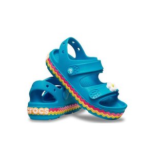 Παιδικά Σανδάλια Crocs Cruiser RicRac για Κορίτσια Blue (Μεγέθη 28-35)