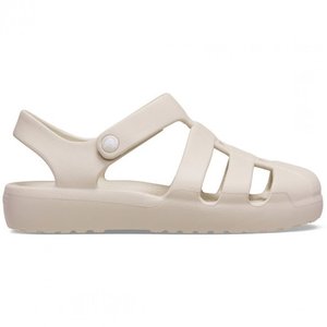 Βρεφικά Σανδάλια Crocs Classic Fisherman για Κορίτσια Beige (Μεγέθη 19-28)