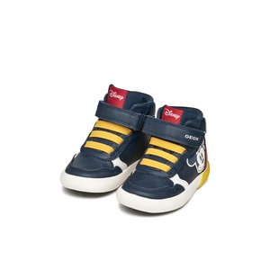 Βρεφικά Παπούτσια Geox B Gisili για Αγόρια Mickey Navy/Red (Μεγέθη 22-27)